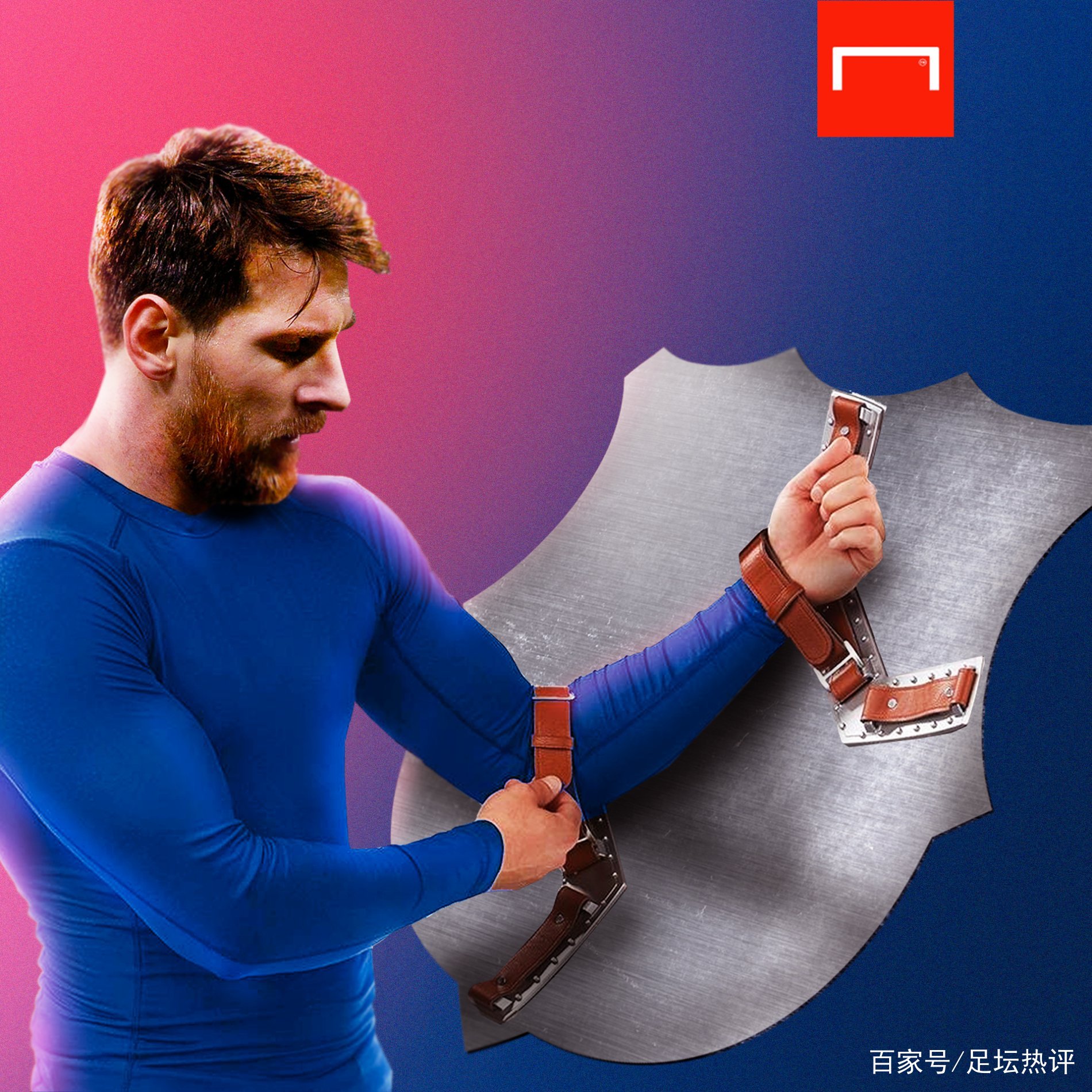 己的影子正